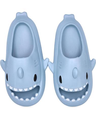 INFRADITO BAMBINO L&R SHOES SB9424 DESIGN SQUALO CELESTE CELESTE