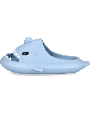 INFRADITO BAMBINO L&R SHOES SB9424 DESIGN SQUALO CELESTE CELESTE