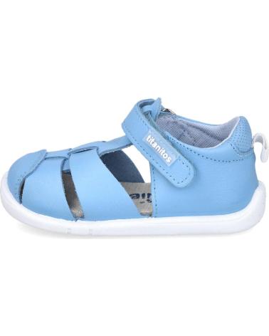 TITANITOS BARFUSS-SANDALEN B500 ERIC HELLBLAU CELESTE