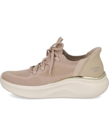SKECHERS SLIP-INS BOBS SPORT B LOVE 117617 TAUPE - WAHRE FREUDE TAUPE