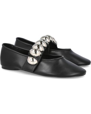SABRINAS CORINA M5620 COM ADORNOS METÁLICOS PRETOS NEGRO