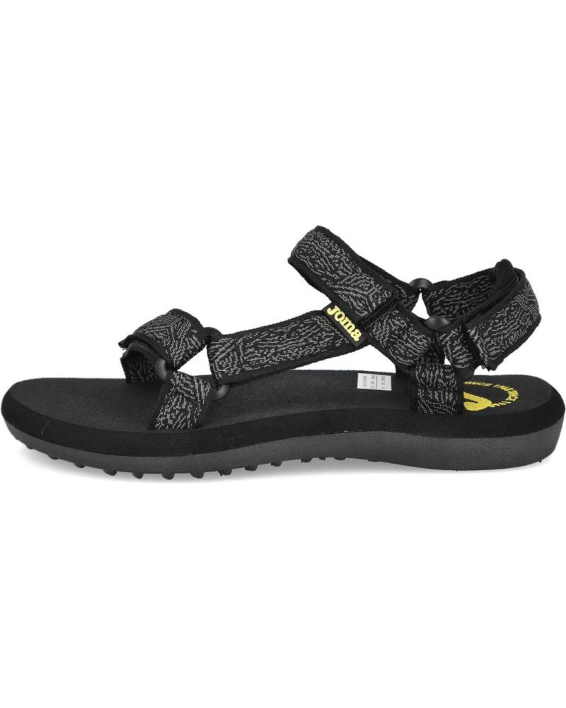 JOMA S-LEO-LADY-2501 SANDALIAS CASUAL NEGRAS AJUSTABLES NEGRO