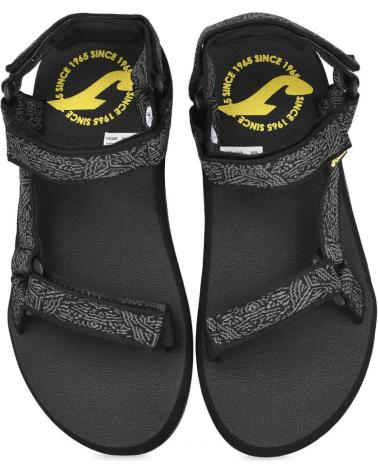 JOMA S-LEO-LADY-2501 SANDALIAS CASUAL NEGRAS AJUSTABLES NEGRO