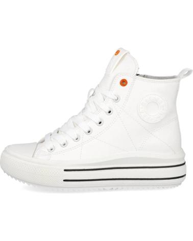 REFRESH 172939 HOHE SNEAKER AUS KUNSTLEDER WEISS BLANCO