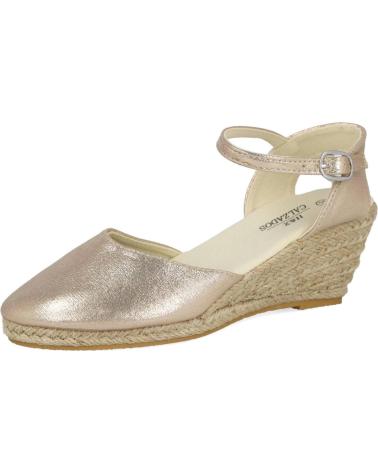 L&R SHOES ESPADRILLES 088-7 AUS ESPARTO GOLDFARBEN ORO