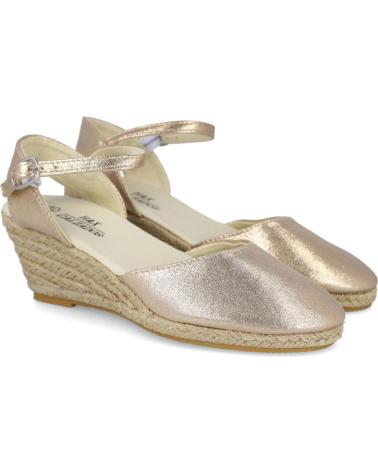 L&R SHOES ESPADRILLES 088-7 AUS ESPARTO GOLDFARBEN ORO