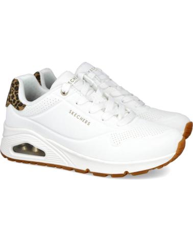 SKECHERS UNO JUNGLE NITE 177093 WHITE BLANCO