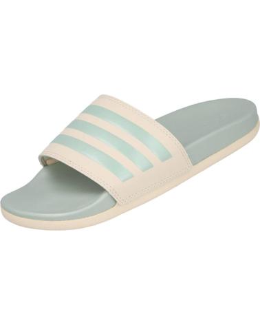 CHANCLAS ADIDAS ADILETTE COMFORT JI4729 BEIGE / VERDE BEIGE VERDE