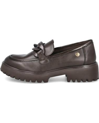 XTI 144491 - MOCASINES OXFORD MARRONES CON SUELA TRACK MARRON