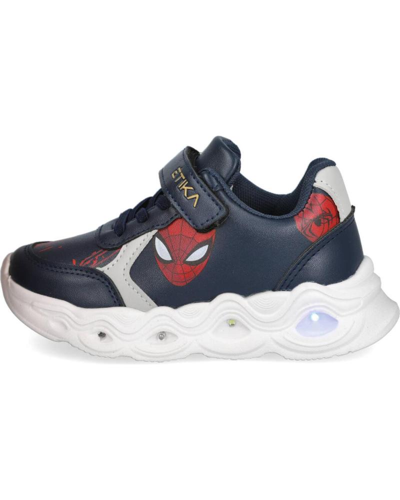 SAPATILHAS INFANTIS COM LUZES L&R SHOES ETIKA 52448 AZUL AZUL