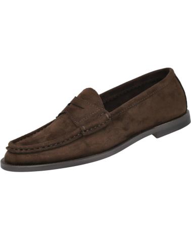 CORINA M5695 MOCASINES DE ANTE CAFÉ CAFE