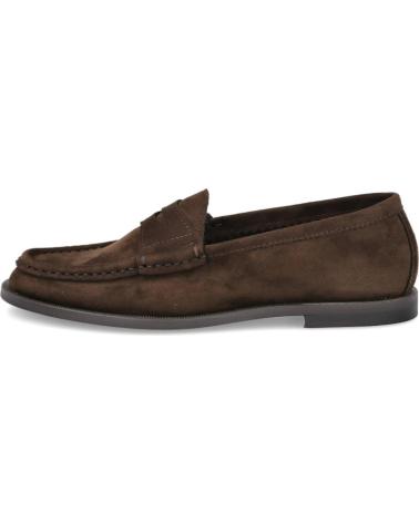 CORINA M5695 MOCASINES DE ANTE CAFÉ CAFE
