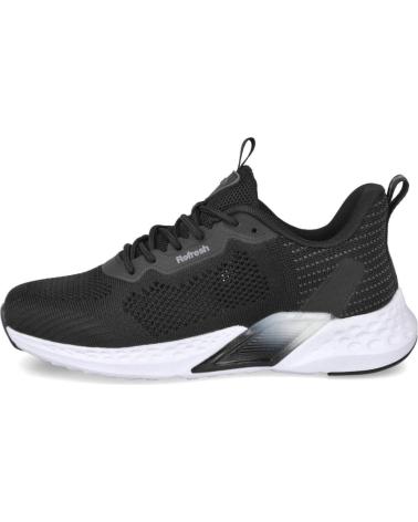 REFRESH 171715 BASKETS NOIRES NEGRO