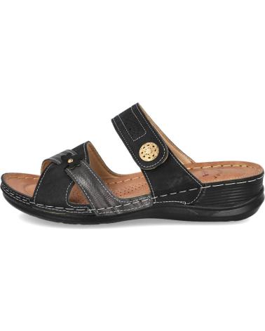 L&R SHOES H5035 SCHWARZ FLACH NEGRO