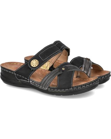 L&R SHOES H5035 BLACK FLAT NEGRO