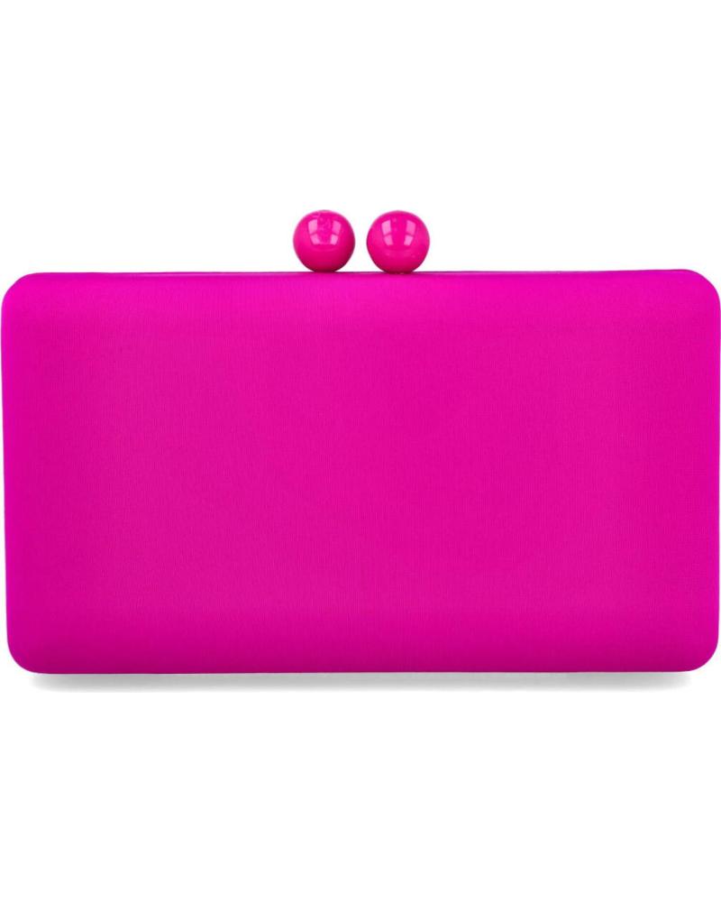 L&R SHOES CARTERA DE FIESTA RÍGIDA 20607 FUCSIA ROSA