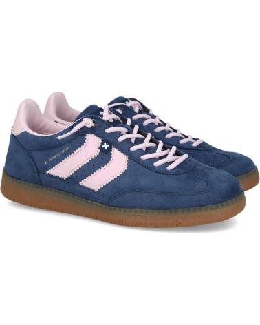 XTI 144170 BASKETS BLEUES AVEC DÉTAILS ROSES AZUL