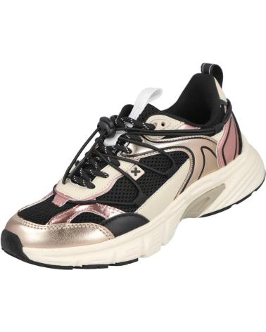 XTI 144534 BASKETS NOIRES AVEC DÉTAILS MÉTALLISÉS NEGRO