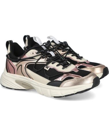 XTI 144534 BASKETS NOIRES AVEC DÉTAILS MÉTALLISÉS NEGRO