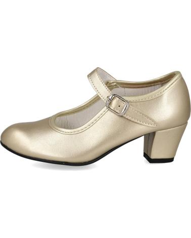 CHAUSSURES DE FLAMENCO L&R SHOES CREACIONES PASOS DE BAILE 15 PLATINE PLATINO