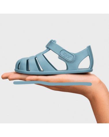SANDALI BAREFOOT IGOR NEMO SOLID S10324 BLU OCEANO OCEANO