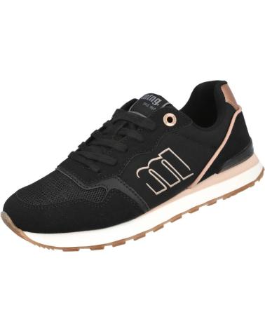 BASKETS CASUAL MTNG JOGGO CLASSIC NOIR-OR 60441-C58443 NEGRO-ORO