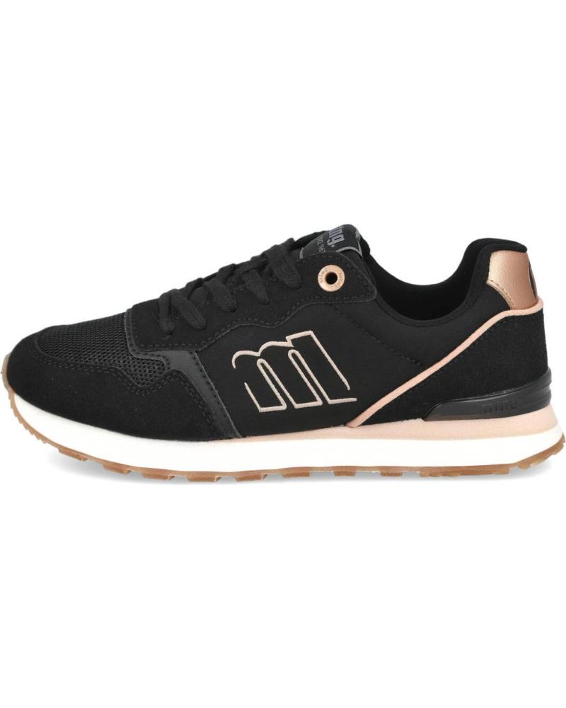 BASKETS CASUAL MTNG JOGGO CLASSIC NOIR-OR 60441-C58443 NEGRO-ORO