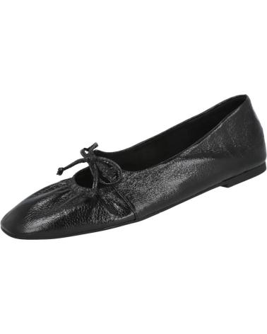 BAILARINAS CORINA M5606 CON LAZO NEGRO NEGRO