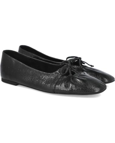 BAILARINAS CORINA M5606 CON LAZO NEGRO NEGRO