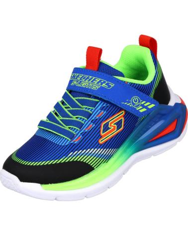 BASKETS SKECHERS LIGHTS TRI-NAMICS 2.0 401661LS BLEU AZUL