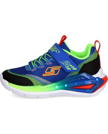 BASKETS SKECHERS LIGHTS TRI-NAMICS 2.0 401661LS BLEU AZUL