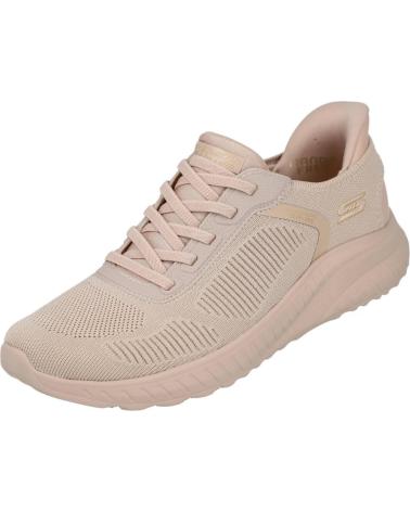 SKECHERS SLIP-INS BOBS SPORT SQUAD CHAOS 117497 SNEAKERS NATURAL NATURAL