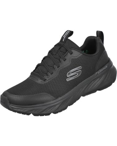 SKECHERS EDGERIDE 232835 BLACK SNEAKERS NEGRO