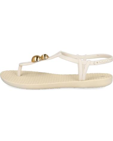 L&R SHOES STRANDSANDALEN A-14 BEIGE BEIGE