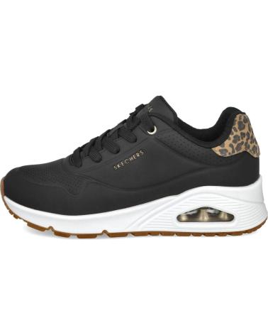 SKECHERS UNO - JUNGLE NITE 177093 BLACK NEGRO