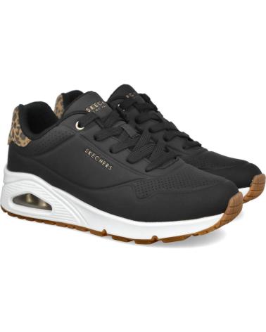 SKECHERS UNO - JUNGLE NITE 177093 BLACK NEGRO