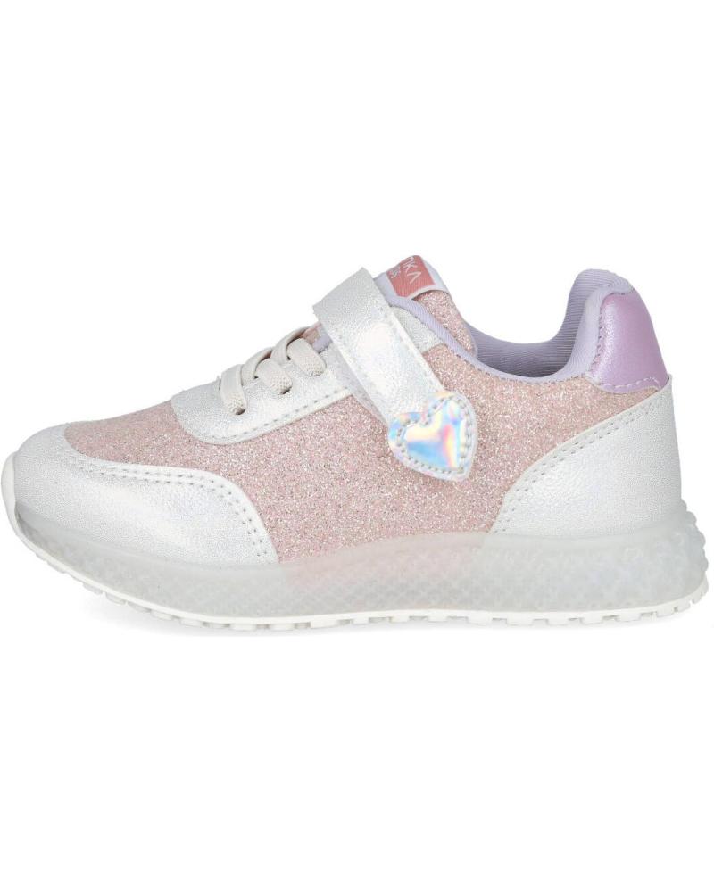 SNEAKERS CASUAL L&R SHOES ETIKA 52448 ARGENTO CON VELCRO PLATA