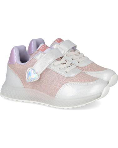 SNEAKERS CASUAL L&R SHOES ETIKA 52448 ARGENTO CON VELCRO PLATA