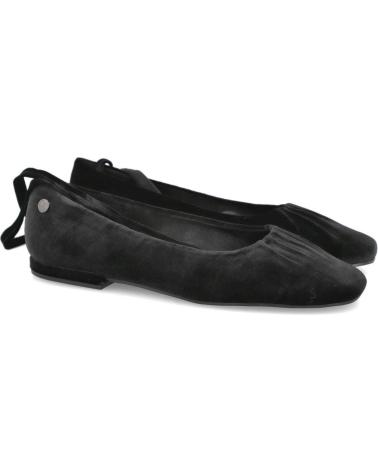 XTI 144699 SAMT-BALLERINAS MIT SCHWARZEN BÄNDERN NEGRO