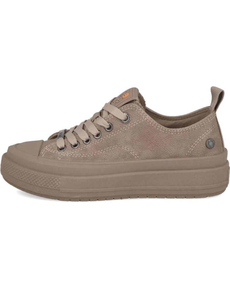 REFRESH 173073 LOW-TOP WILDLEDER-SNEAKER TAUPE TAUPE