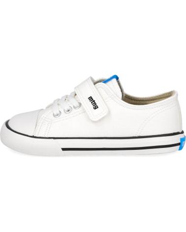 MTNG FREE 49065-C49438 - BASKETS CASUAL BLANCHES À FERMETURE ADHÉRENTE BLANCO