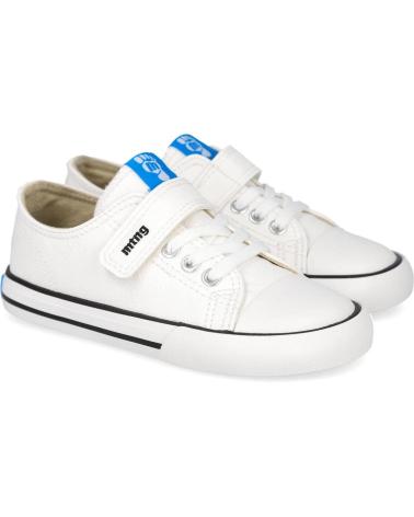 MTNG FREE 49065-C49438 - BASKETS CASUAL BLANCHES À FERMETURE ADHÉRENTE BLANCO