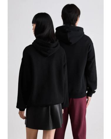 LACOSTE SWEAT À CAPUCHE UNISEXE SH275400 NOIR VERDE