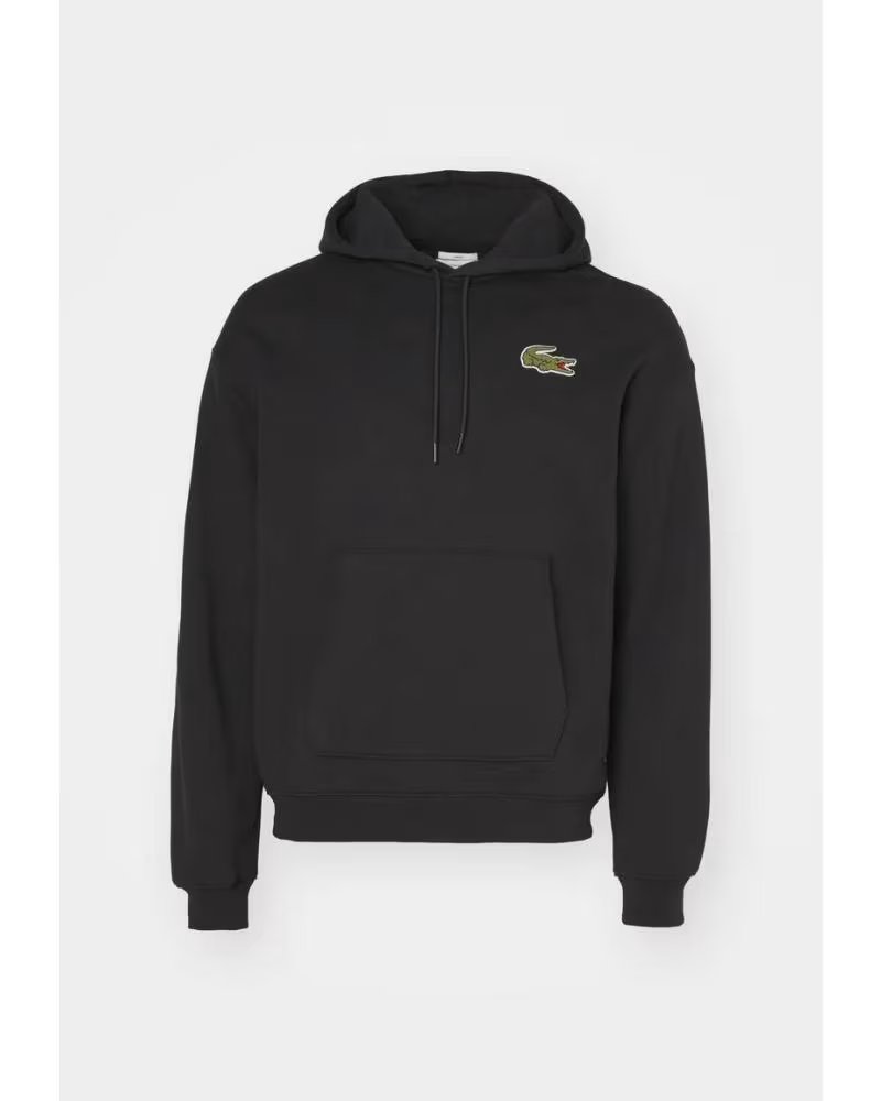 FELPA CON CAPPUCCIO LACOSTE SH275400 UNISEX VERDE
