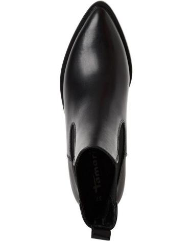 TAMARIS CHELSEA BOOTS 1-25301-45 SCHWARZ MIT BLOCKABSATZ NEGRO