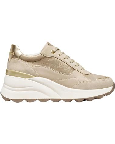ZAPATILLAS GEOX D SPHERICA EC13 A CAMOSCIO DORADO AMARILLO D45WAA0MA22 AMARILLO