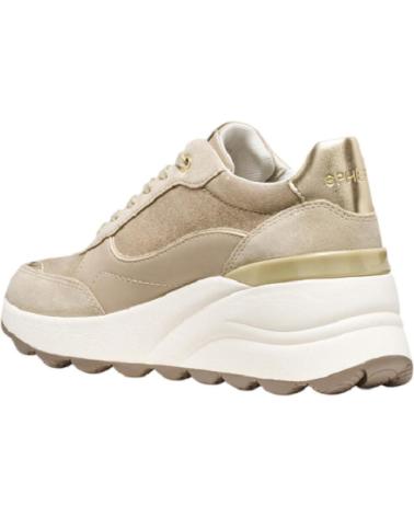 ZAPATILLAS GEOX D SPHERICA EC13 A CAMOSCIO DORADO AMARILLO D45WAA0MA22 AMARILLO