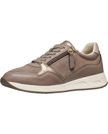 TÊNIS GEOX BULMYA B D36NQB022BC TAUPE MARRóN