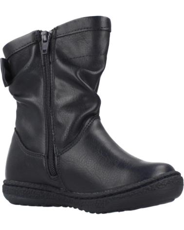 CHICCO CIRADA 800 - SCHWARZE MÄDCHENSTIEFEL MIT ZIERNIETEN AZUL