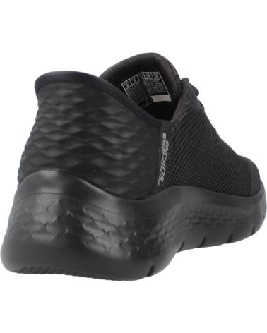 SKECHERS ZAPATILLAS MUJER MODELO SLIP-INS GO WALK FLEX COLOR NEGRO BB BBK